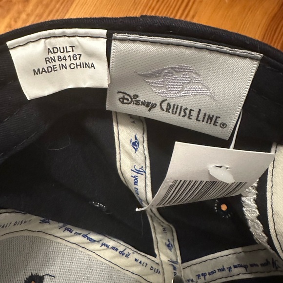 NWT Disney Cruise Line Men’s Hat - Picture 7 of 9